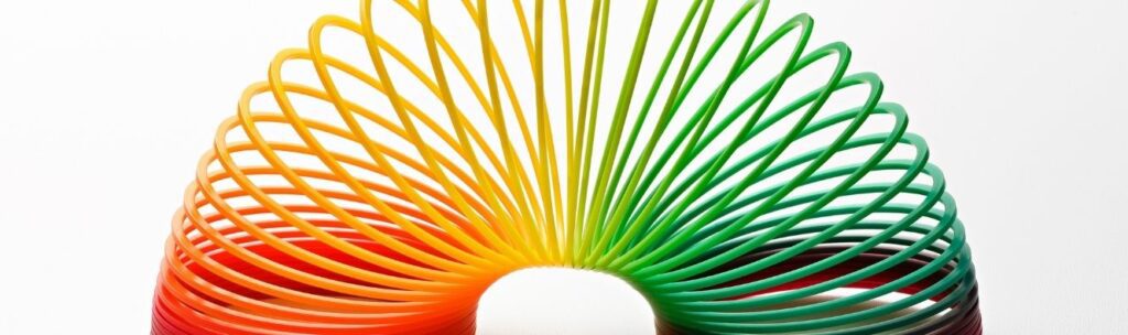 Resiliencia. Slinky.